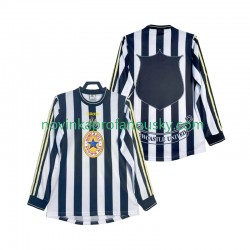 Newcastle United Dres 1997 Retro Domácí Fotbalové Dresy pro Muže 1999 Dlouhý rukáv