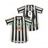 Newcastle United Dres SHEARER 9 1997 Retro Domácí Fotbalové Dresy pro Muže 1999 Krátký rukáv