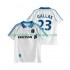 Olympique Marseille Dres Gallas 23 Retro Domácí Fotbalové Dresy pro Muže 1998 1999 Krátký rukáv