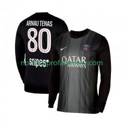 Paris Saint-Germain Dres Arnau Tenas 80 Brankářské Domácí Fotbalové Dresy pro Muže 2025-2026 Dlouhý rukáv