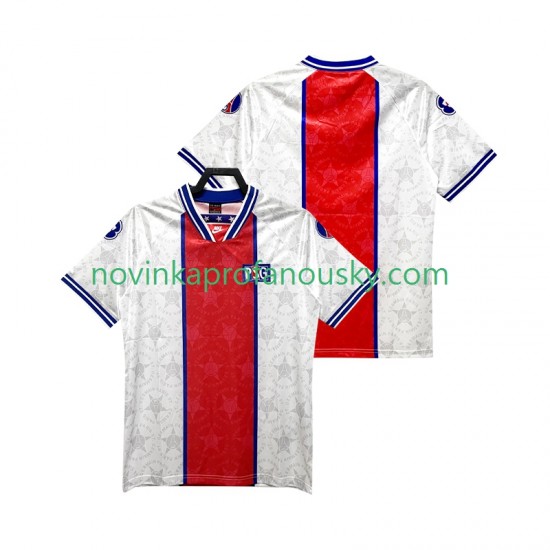 Paris Saint-Germain Dres 1995 Retro Venkovní Fotbalové Dresy pro Muže 1994 Krátký rukáv