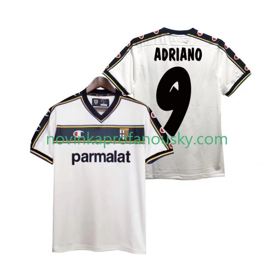 Parma Dres ADRIANO 9 2003 Retro Venkovní Fotbalové Dresy pro Muže 2002 Krátký rukáv