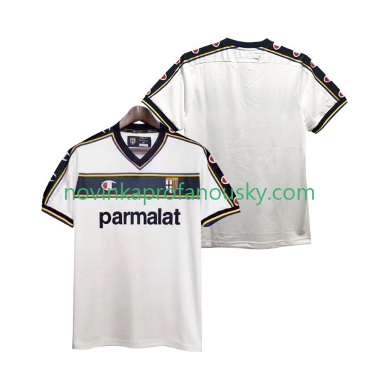 Parma Dres 2003 Retro Venkovní Fotbalové Dresy pro Muže 2002 Krátký rukáv