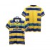 Parma Dres Retro Domácí Fotbalové Dresy pro Muže 1998 1999 Krátký rukáv