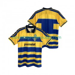 Parma Dres 2000 Retro Domácí Fotbalové Dresy pro Muže 1999 Krátký rukáv