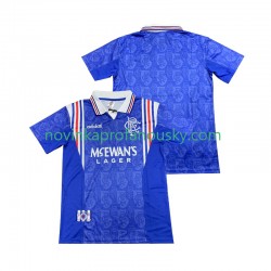 Rangers Dres 1996 1997 Retro Domácí Fotbalové Dresy pro Muže Krátký rukáv