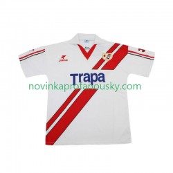 Rayo Vallecano Dres 1997 Retro Domácí Fotbalové Dresy pro Muže 1998 Krátký rukáv