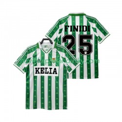 Real Betis Dres FINIDI 25 1995 1996 Retro Domácí Fotbalové Dresy pro Muže Krátký rukáv