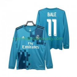 Real Madrid Dres BALE 11 2017 2018 Retro Alternativní Fotbalové Dresy pro Muže Dlouhý rukáv