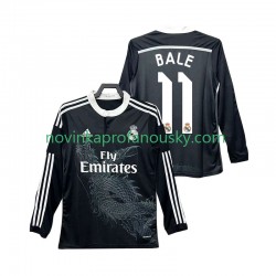Real Madrid Dres BALE 11 2014 2015 Retro Alternativní Fotbalové Dresy pro Muže Dlouhý rukáv