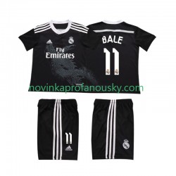 Real Madrid Dres Bale 11 2014 Retro Alternativní Fotbalové Dresy pro Děti Krátký rukáv