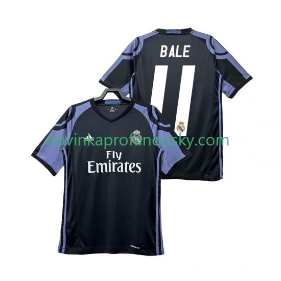 Real Madrid Dres Bale 11 2016 2017 Retro Alternativní Fotbalové Dresy pro Muže Krátký rukáv