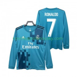 Real Madrid Dres CRISTIANO RONALDO 7 2017 2018 Retro Alternativní Fotbalové Dresy pro Muže Dlouhý rukáv