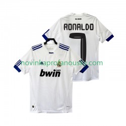 Real Madrid Dres Cristiano Ronaldo 7 Retro Domácí Fotbalové Dresy pro Muže 2011 2010 Krátký rukáv