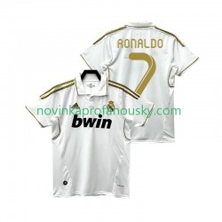 Real Madrid Dres Cristiano Ronaldo 7 2012 Retro Domácí Fotbalové Dresy pro Muže 2011 Krátký rukáv