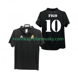 Real Madrid Dres FIGO 10 2003 Retro Venkovní Fotbalové Dresy pro Muže 2002 Krátký rukáv
