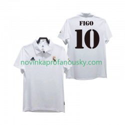 Real Madrid Dres FIGO 10 2003 Retro Domácí Fotbalové Dresy pro Muže 2002 Krátký rukáv