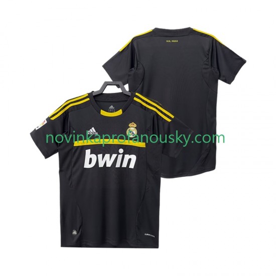 Real Madrid Dres 2012 Brankářské Retro Venkovní Fotbalové Dresy pro Muže 2011 Krátký rukáv