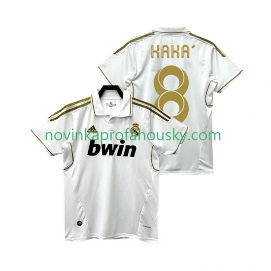Real Madrid Dres KAKA 8 2012 Retro Domácí Fotbalové Dresy pro Muže 2011 Krátký rukáv