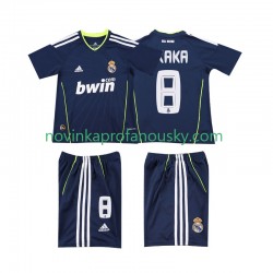 Real Madrid Dres KAKA 8 Retro Venkovní Fotbalové Dresy pro Děti 2011 2010 Krátký rukáv