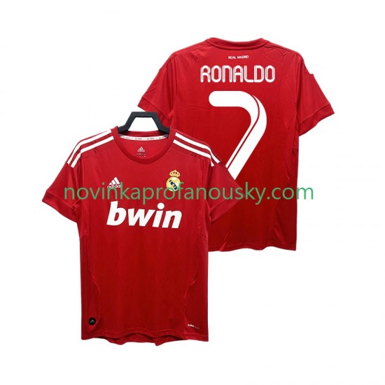 Real Madrid Dres RONALDO 7 2012 Retro Alternativní Fotbalové Dresy pro Muže 2011 Krátký rukáv