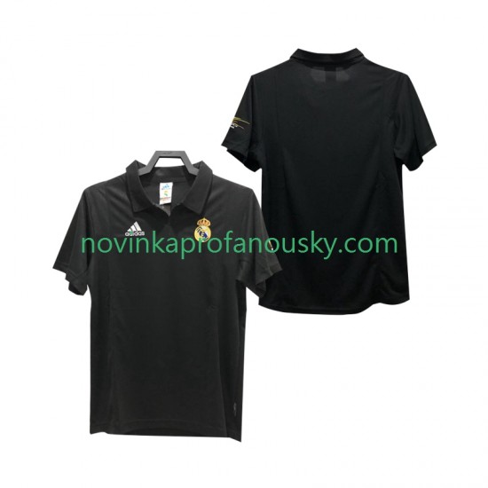 Real Madrid Dres 2003 Retro Venkovní Fotbalové Dresy pro Muže 2002 Krátký rukáv