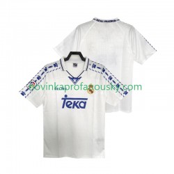 Real Madrid Dres 1996 1997 Retro Domácí Fotbalové Dresy pro Muže Krátký rukáv