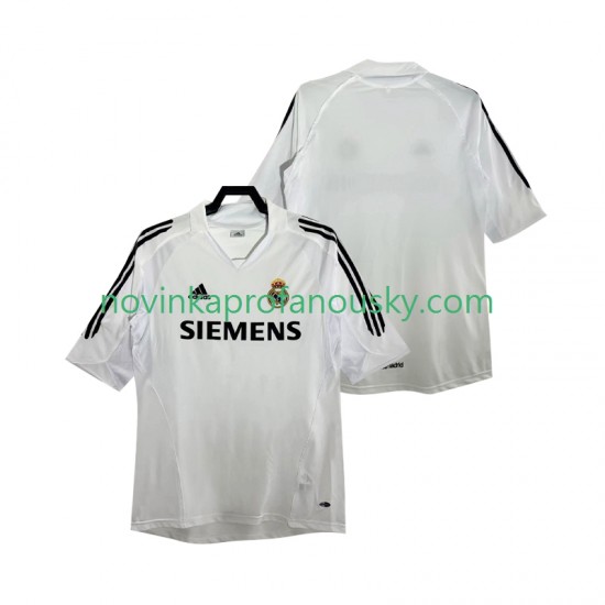 Real Madrid Dres 2005 Retro Domácí Fotbalové Dresy pro Muže 2006 Krátký rukáv