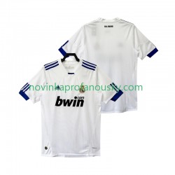 Real Madrid Dres Retro Domácí Fotbalové Dresy pro Muže 2011 2010 Krátký rukáv