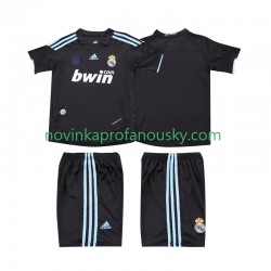 Real Madrid Dres 2009 Retro Venkovní Fotbalové Dresy pro Děti 2010 Krátký rukáv