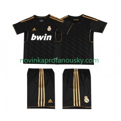 Real Madrid Dres 2012 Retro Venkovní Fotbalové Dresy pro Děti 2011 Krátký rukáv