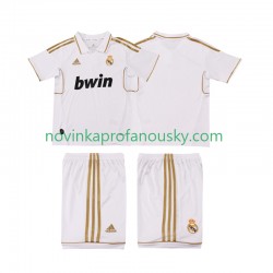 Real Madrid Dres 2012 Retro Domácí Fotbalové Dresy pro Děti 2011 Krátký rukáv