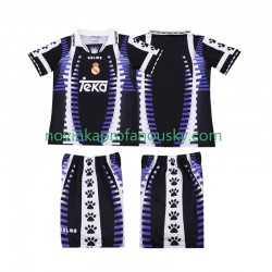 Real Madrid Dres 1997 Retro Alternativní Fotbalové Dresy pro Děti 1998 Krátký rukáv