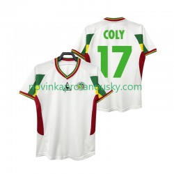 Senegal Dres COLY 17 Retro Domácí Fotbalové Dresy pro Muže 2002 Krátký rukáv