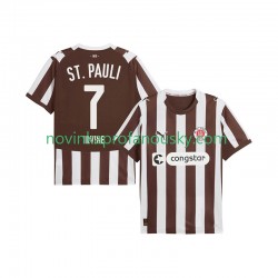 Dres St. Pauli Jackson Irvine 7 Domácí Fotbalové Dresy pro Muže 2025-2026 Krátký rukáv