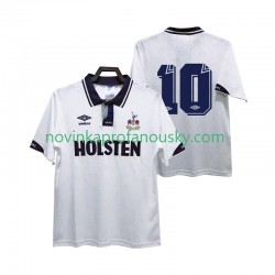 Tottenham Hotspur Dres 10 1991 1993 Retro Domácí Fotbalové Dresy pro Muže Krátký rukáv