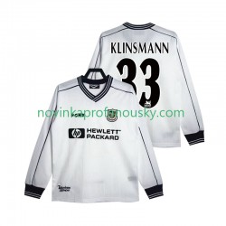 Tottenham Hotspur Dres KLINSMANN 33 1997 Retro Domácí Fotbalové Dresy pro Muže 1999 Dlouhý rukáv