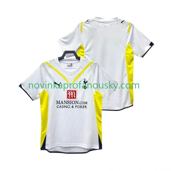 Tottenham Hotspur Dres 2009 Retro Domácí Fotbalové Dresy pro Muže 2010 Krátký rukáv