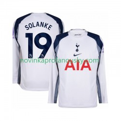 Tottenham Hotspur Dres Solanke 19 Domácí Fotbalové Dresy pro Muže 2025-2026 Dlouhý rukáv