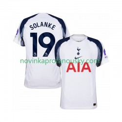 Tottenham Hotspur Dres Solanke 19 Domácí Fotbalové Dresy pro Muže 2025-2026 Krátký rukáv