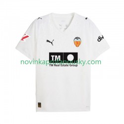 Valencia CF Dres Domácí Fotbalové Dresy pro Muže 2025-2026 Krátký rukáv