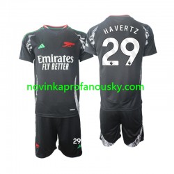 Arsenal Dres Havertz 29 Venkovní Fotbalové Dresy pro Děti 2024-2025 Krátký rukáv