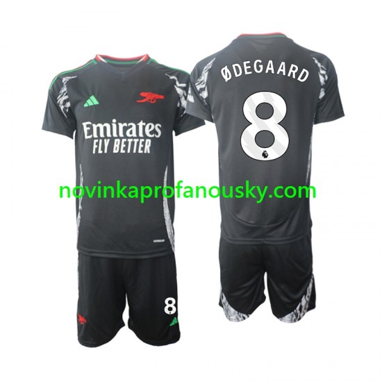 Arsenal Dres Odegaard 8 Venkovní Fotbalové Dresy pro Děti 2024-2025 Krátký rukáv