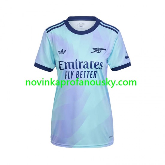 Arsenal Dres Alternativní Fotbalové Dresy pro Ženy 2024-2025 Krátký rukáv