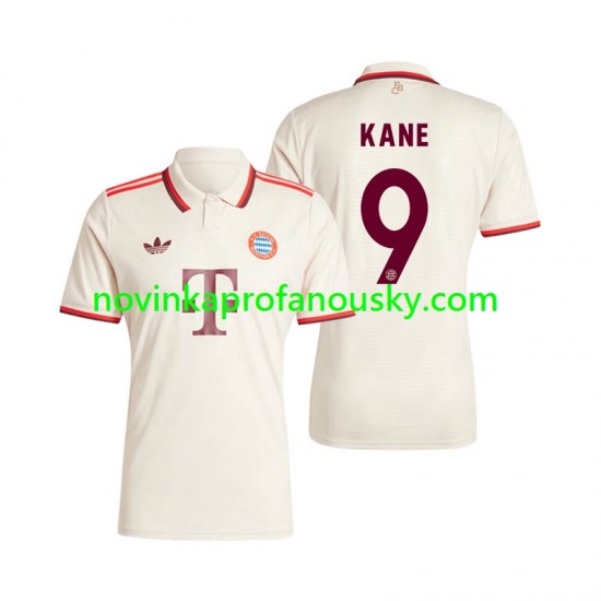 FC Bayern Mnichov Dres Kane 9 Alternativní Fotbalové Dresy pro Muže 2024-2025 Krátký rukáv