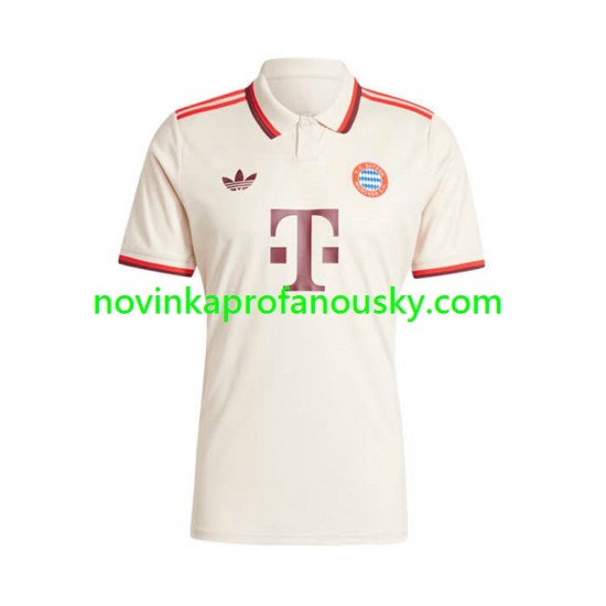 FC Bayern Mnichov Dres Alternativní Fotbalové Dresy pro Muže 2024-2025 Krátký rukáv