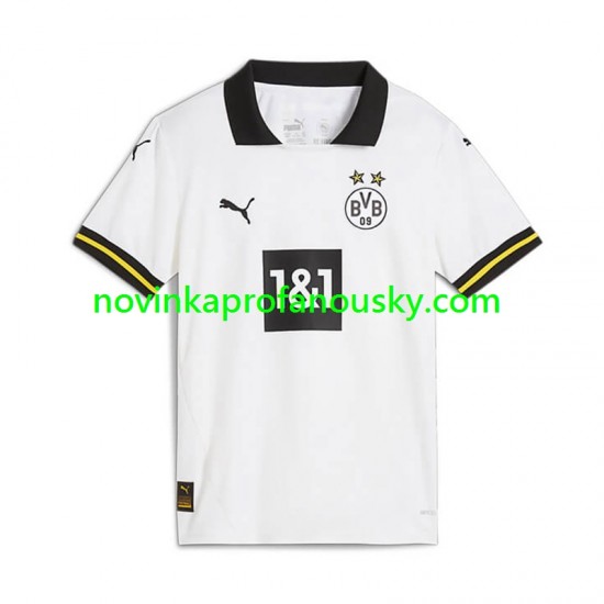 Borussia Dortmund Dres Alternativní Fotbalové Dresy pro Muže 2024-2025 Krátký rukáv