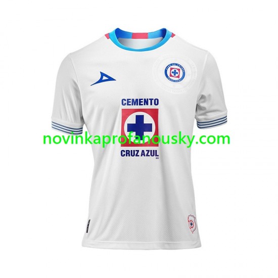 Cruz Azul Dres Venkovní Fotbalové Dresy pro Muže 2024-2025 Krátký rukáv