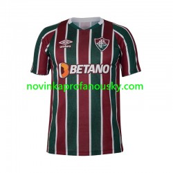 Fluminense Dres Domácí Fotbalové Dresy pro Muže 2024-2025 Krátký rukáv
