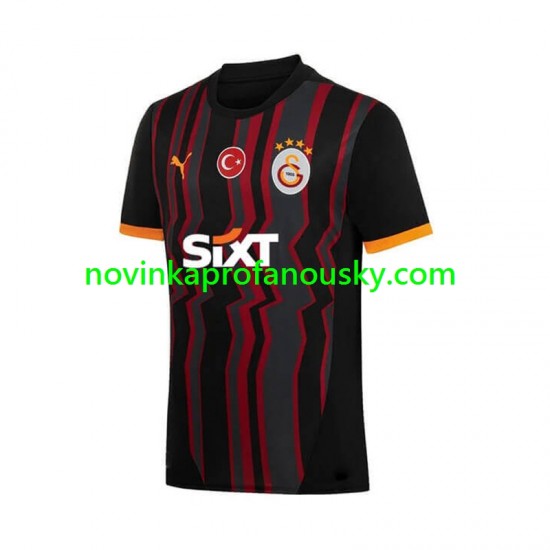 Galatasaray Dres Alternativní Fotbalové Dresy pro Muže 2024-2025 Krátký rukáv